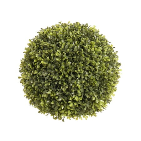 Boule de buis artificiel, 15''