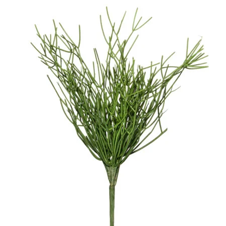 Bouquet de cactus crayon vert artificiel, 19''