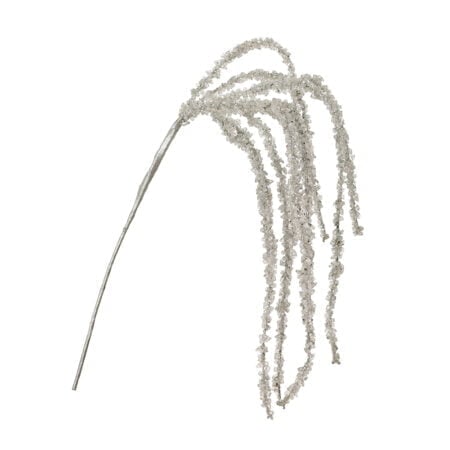 Branche retombante de saule glacé artificiel, 35''