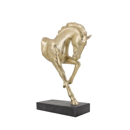 Cheval or décoratif, 17 x 11