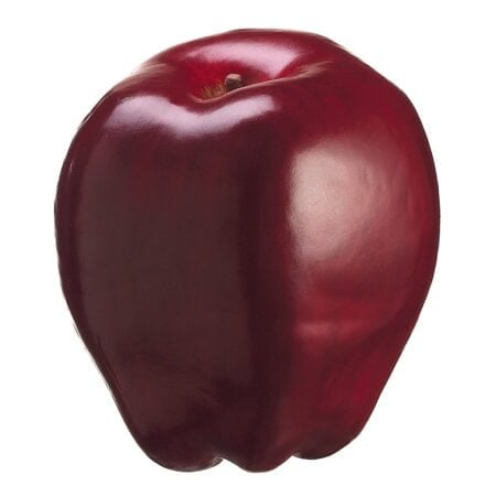 Pomme rouge artificielle, 3,5''