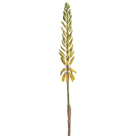 Yellow agave artificial flower, 28''