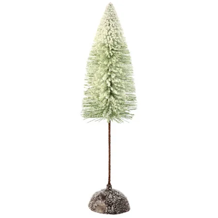 Mini sapin de Noël sisal sur tige, 18