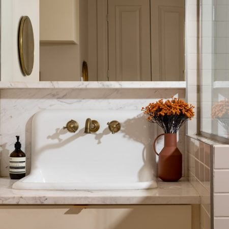 Artificial orange gypsophila bush, 15