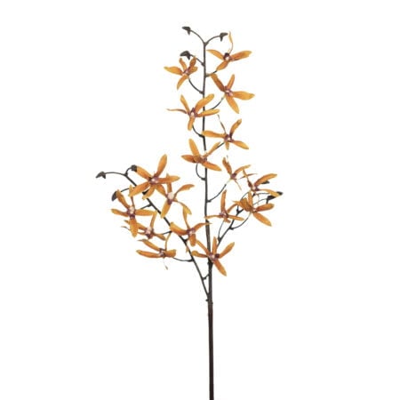 Artificial yellow dendrodium orchid, 30