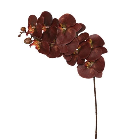 Artificial orange orchid, 30