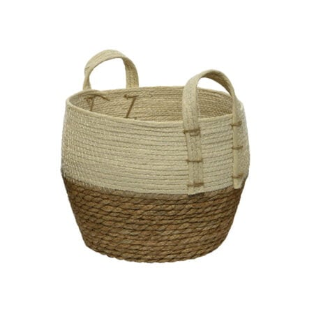 Panier tissé en feuilles de maïs, 9,5 x 11