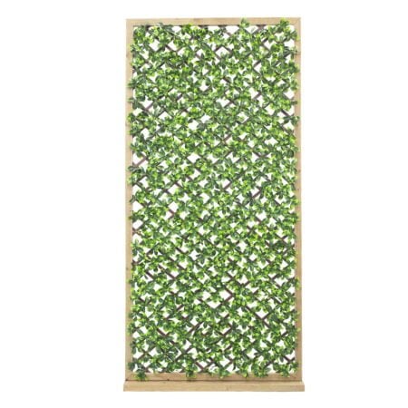 Panneau d'intimité autoportant en bois, 85 x 42