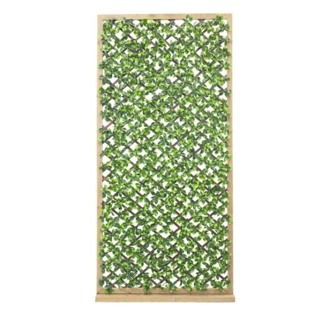 Panneau d'intimité autoportant en bois, 85 x 42