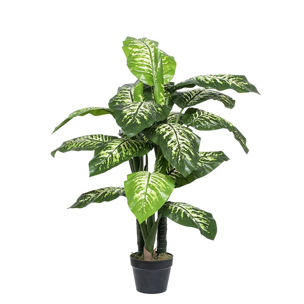 Dieffenbachia artificial outdoor plant, 48'' - Dcors Vronneau