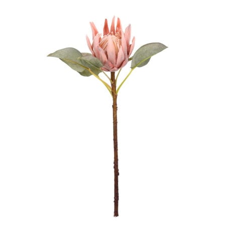 Artificial pink protea king, 16