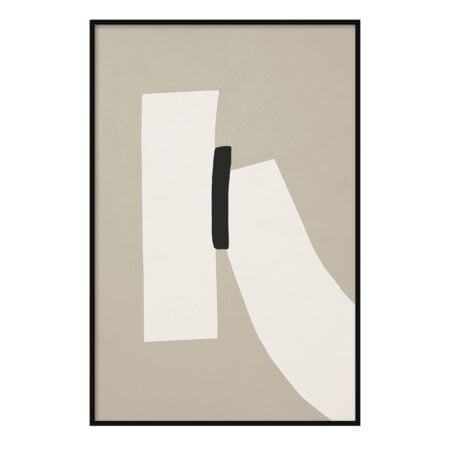 Tableau minimaliste beige, 16 x 24