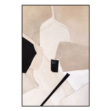 Tableau minimaliste beige, 32 x 47