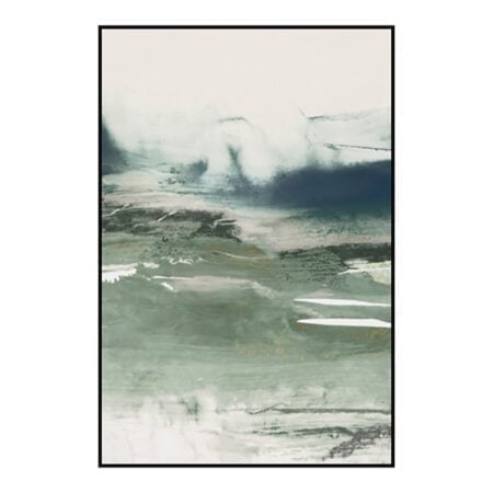 Tableau nuages en montagne, 26 x 36