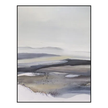 Tableau paysage blanc, 32 x 47