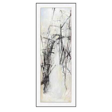 Tableau rectangulaire design noir, 32 x 79