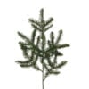 Tige de sapinage vert foncé artificiel, 21" - Décors Véronneau