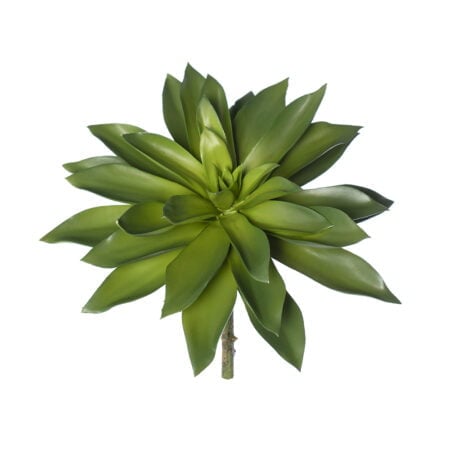 Tige de succulente verte artificielle, 12