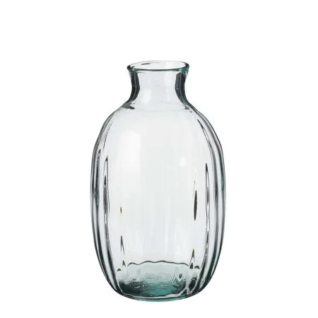 Vase soliflore en verre recyclé, 11,5 x 7''