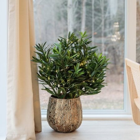 Buisson de laurier oleander artificiel, 36'' - Décors Véronneau