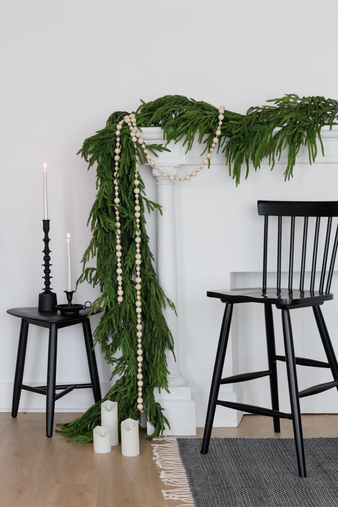 Norfolk pine garland - Décors Véronneau