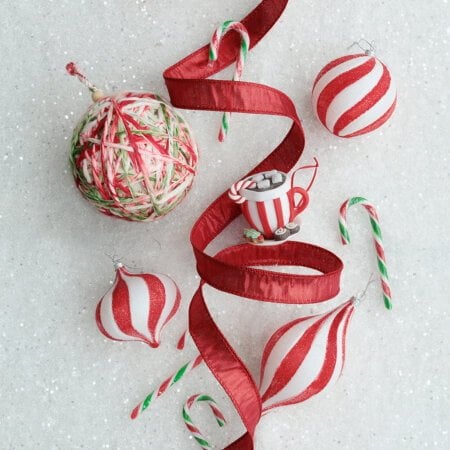 Ornement bonbon de Noël, 3-6