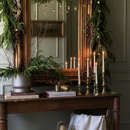 Artificial real-touch cypress garland, 72'' - Décors Véronneau