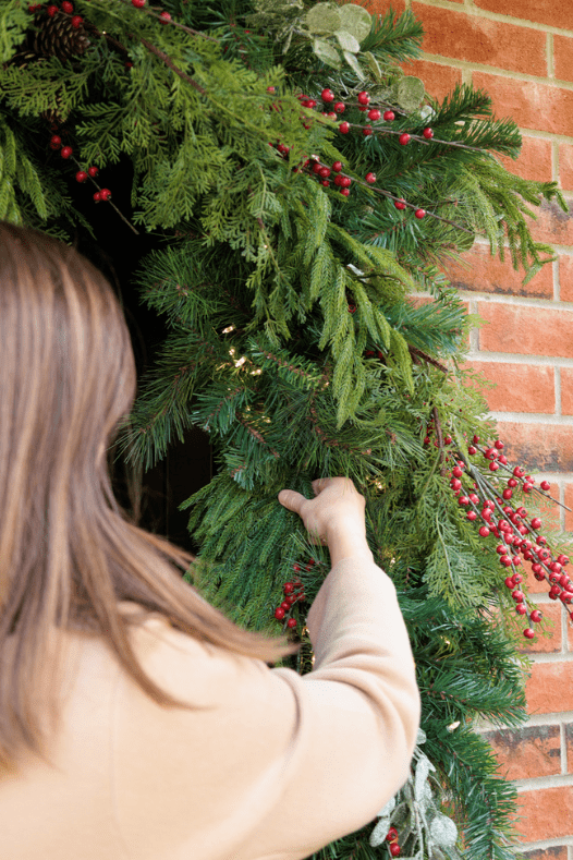 Guirlande de sapinage illuminé - Décors Véronneau