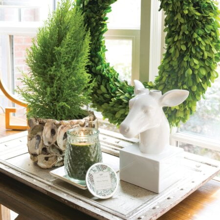 Chandelle silver spruce de Greenleaf - Décors Véronneau