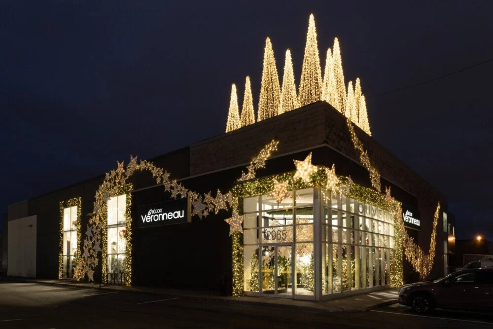 Décor magasin de Noël - Décors Véronneau