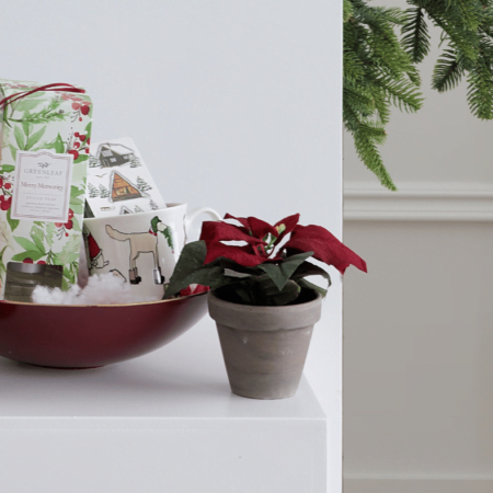 Bouquet de poinsettias rouges - Décors Véronneau