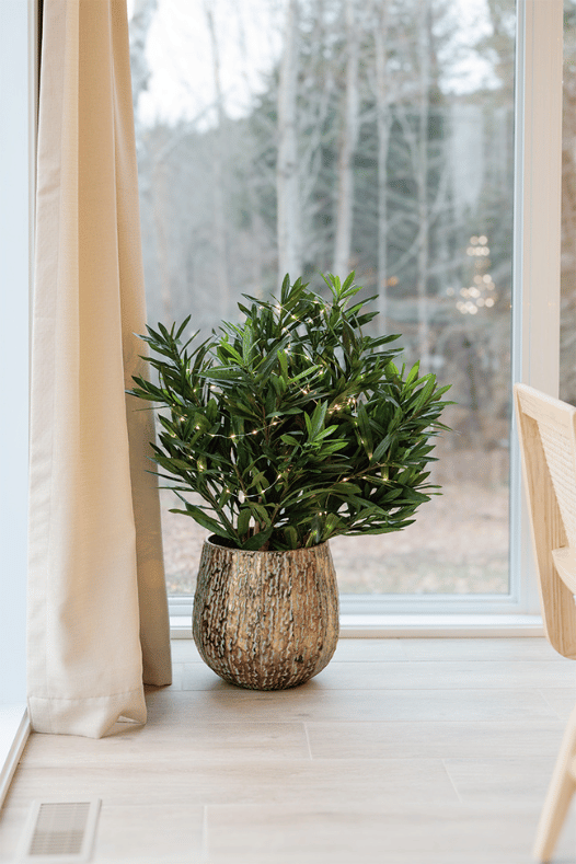 Buisson de laurier artificiel - Décors Véronneau