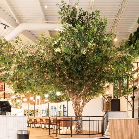 Arbre ficus benjamina artificiel fait main - Décors Véronneau