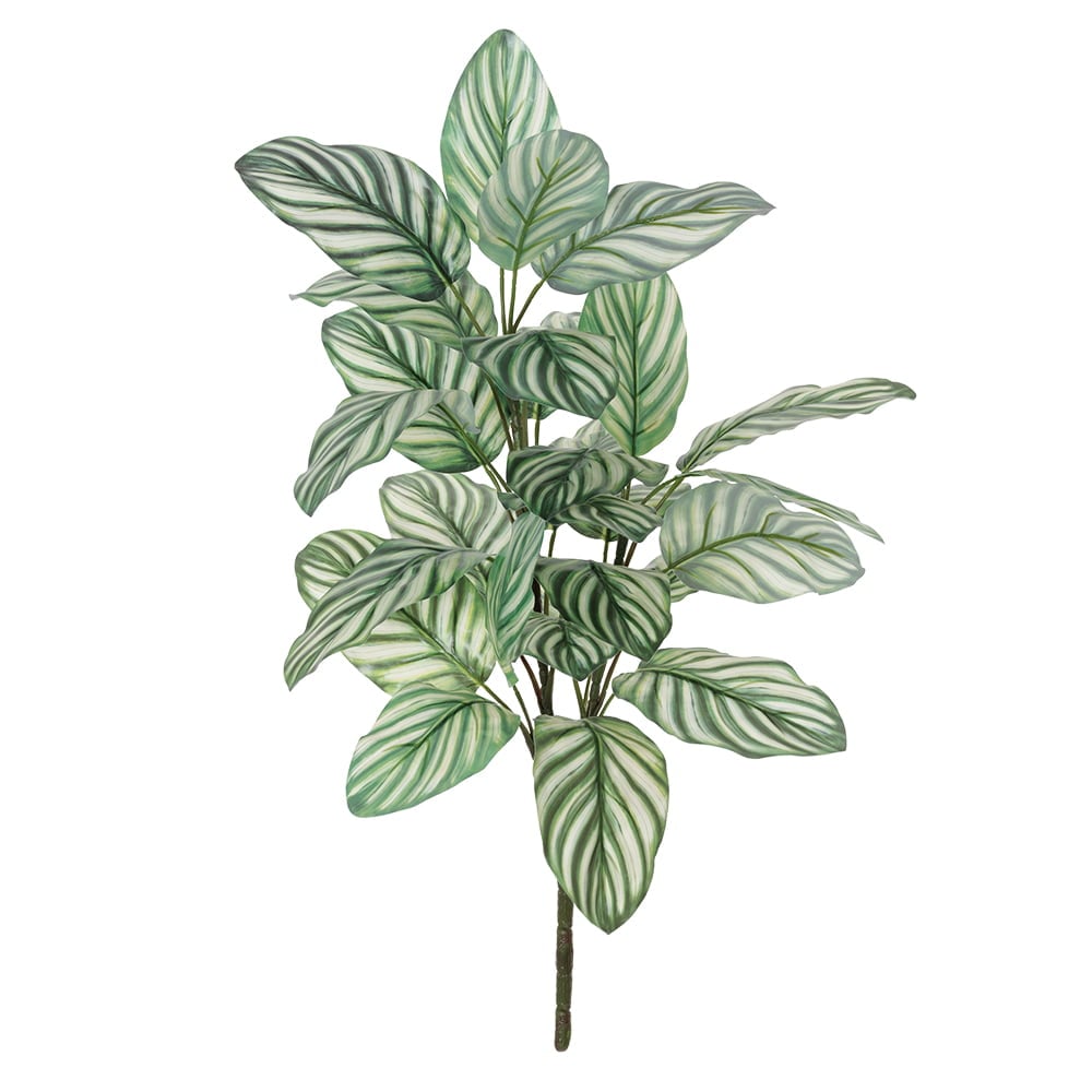 Artificial watermelon peperomia stem, 27'' - Décors Véronneau