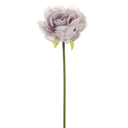 Artificial light purple peony, 19''
