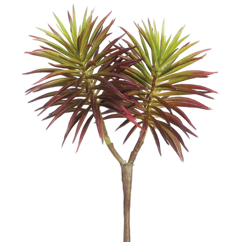 Senecio pointu artificiel au toucher réel, 8'' - Décors Véronneau