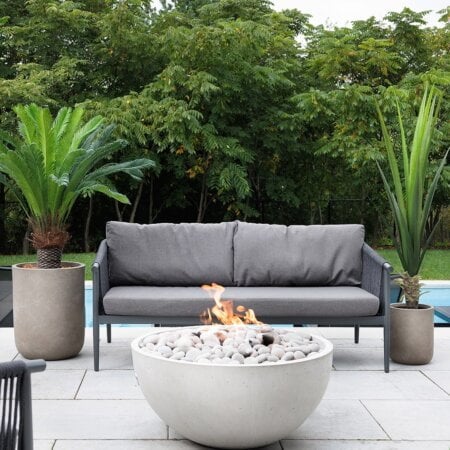 Palmier extérieur artificiel, cycas, 47'' - Décors Véronneau