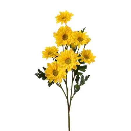 Artificial yellow daisies, 25''