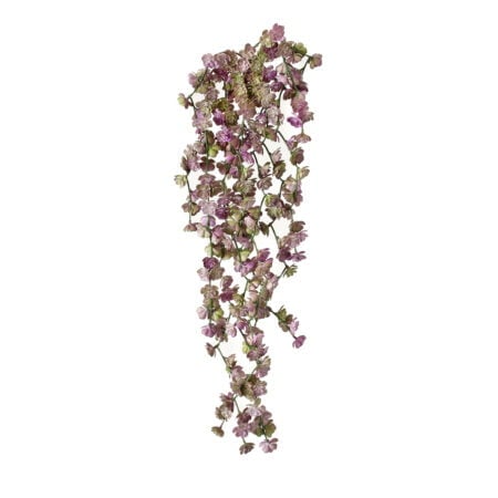 Real-touch artificial purple succulent vine, 22''