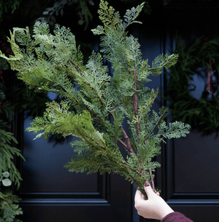 Sapinage branche artificielle - Décors Véronneau