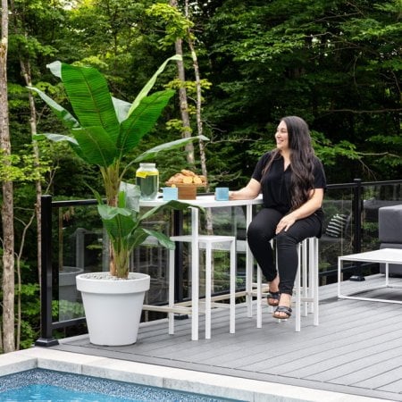 Plante artificielle extérieure, bananier, 78,5'' - Décors Véronneau