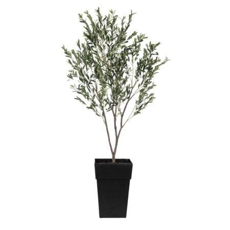Olivier artificiel en pot extérieur, 90 x 35''