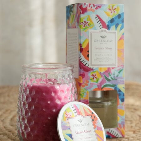 Grande bougie guava gloss, 13 oz - Décors Véronneau