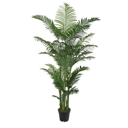 Palmier extérieur artificiel, areca, 90,5''