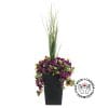Jardinière extérieure de bougainvillier mauve artificiel, 50'' - Décors Véronneau