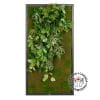 Grand mur vert artificiel avec mousse et plantes - Décors Véronneau