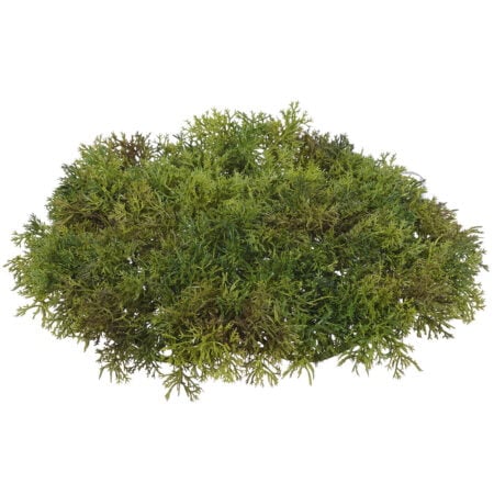 Carré de cèdre vert artificiel, 9 x 9''
