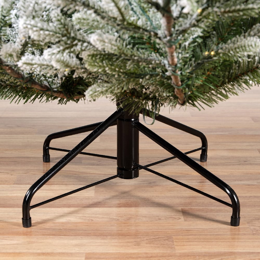 Sapin de Noël artificiel norvégien blanc illuminé, 7,5-9'' – Image 6 - Décors Véronneau