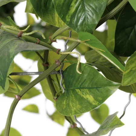 Artificial pothos hanging planter - Décors Véronneau