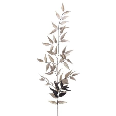 Tige de ruscus métallique artificiel, 36''